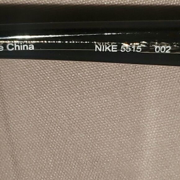 Nike 5515 002 Black Green & White Rectangular Eyeglass/Sunglass Frames Sz OS - Picture 11 of 11